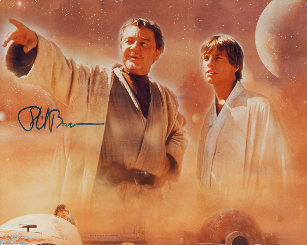 Phil Brown as Uncle Owen in Star Wars: A New Hope Signed 8x10 Photo