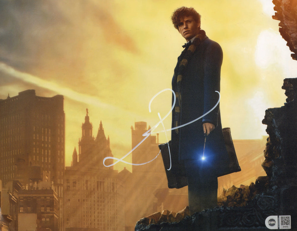 Eddie Redmayne as Newt Scamander in Fantastic Beasts and Where to Find Them (SWAU) Signed 11x14 Photo