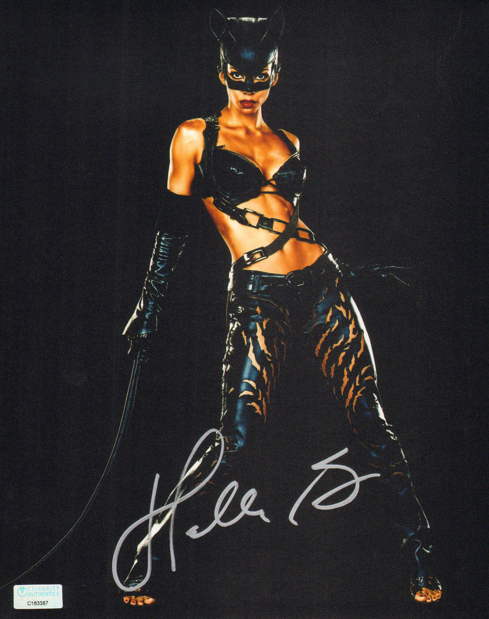 Halle Berry as Patience Phillips / Catwoman in Catwoman (Celebrity Authentics) Signed 8x10 Photo