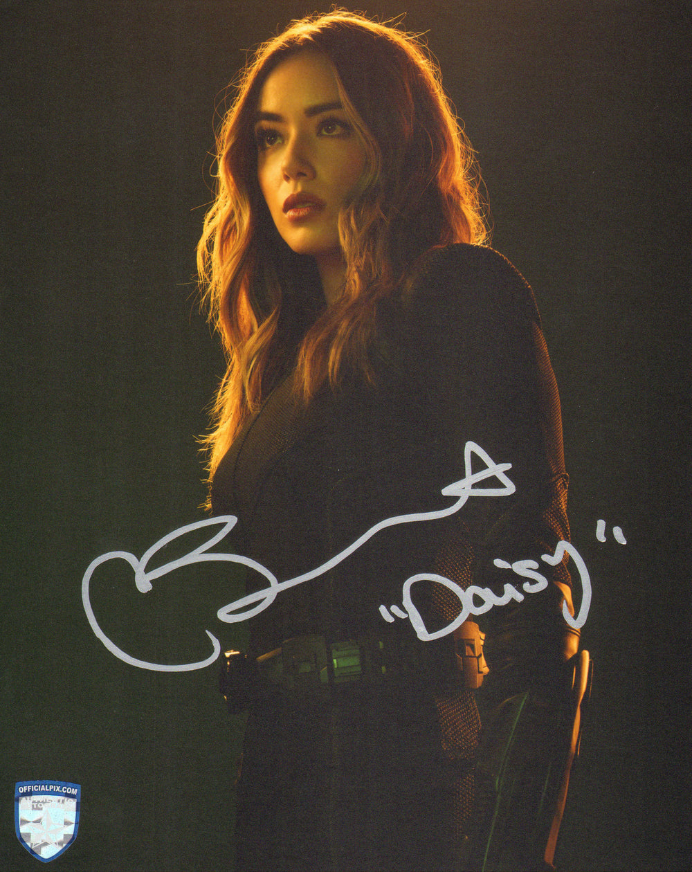 Chloe Bennet as Daisy Johnson / Quake in Agents of S.H.I.E.L.D. (Official Pix) Signed 8x10 Photo with Character Name