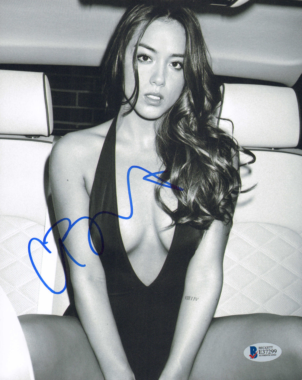 Chloe Bennet from Agents of S.H.I.E.L.D. & Dave Sexy (Beckett) Signed 8x10 Photo