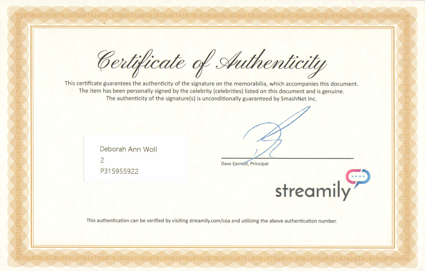 
                  
                    Deborah Ann Woll as Karen Page in Daredevil Signed 8x10 Photo with Character Name & Quote
                  
                