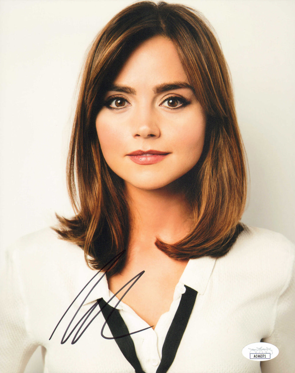Jenna Coleman from Doctor Who, Victoria, & Sandman (JSA) Signed 8x10 Photo