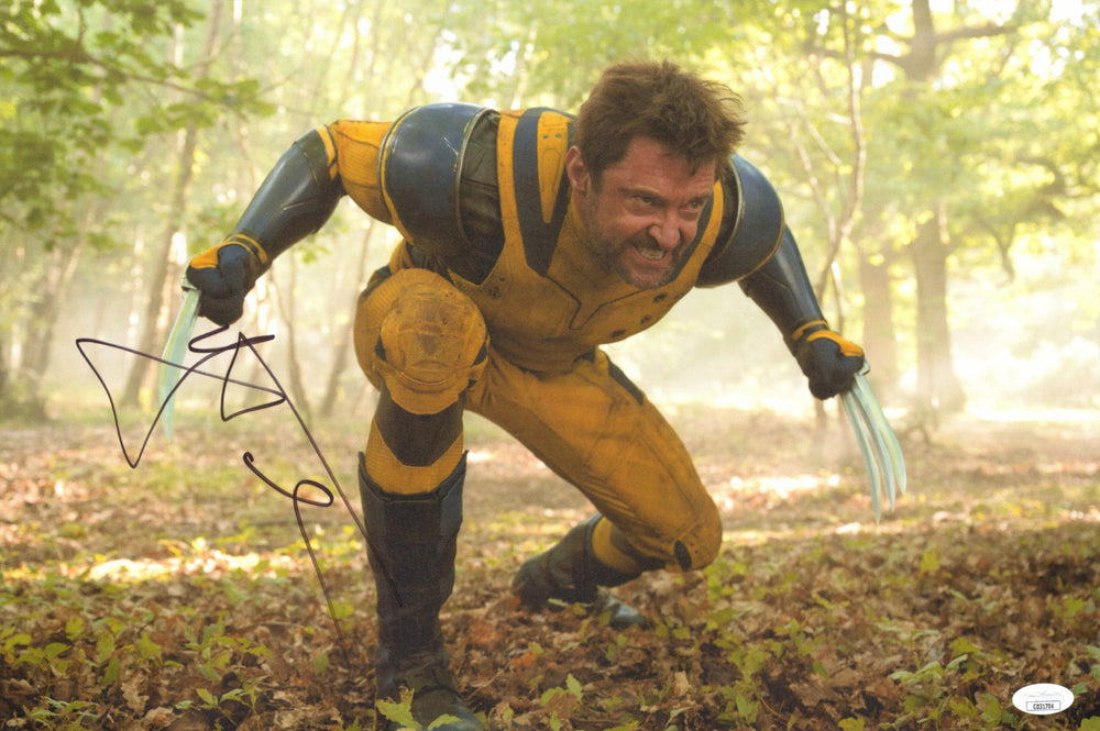Hugh Jackman as Wolverine in Deadpool & Wolverine (JSA) Signed 12x18 Photo