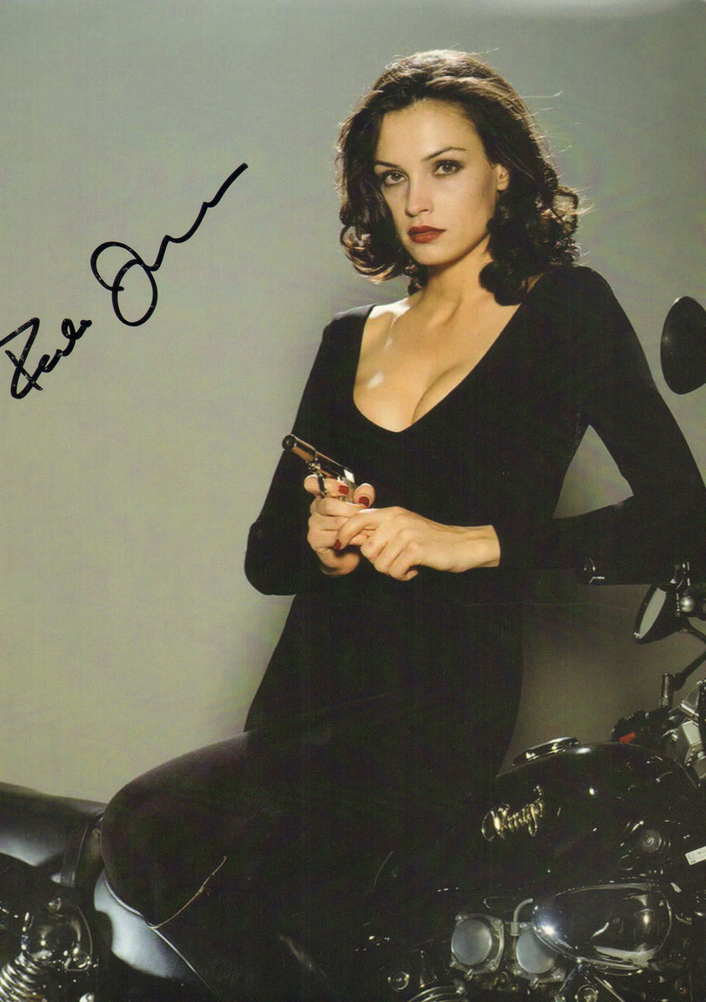 Famke Janssen as Xenia Onatopp in James Bond 007: GoldenEye Signed 8x12 Photo