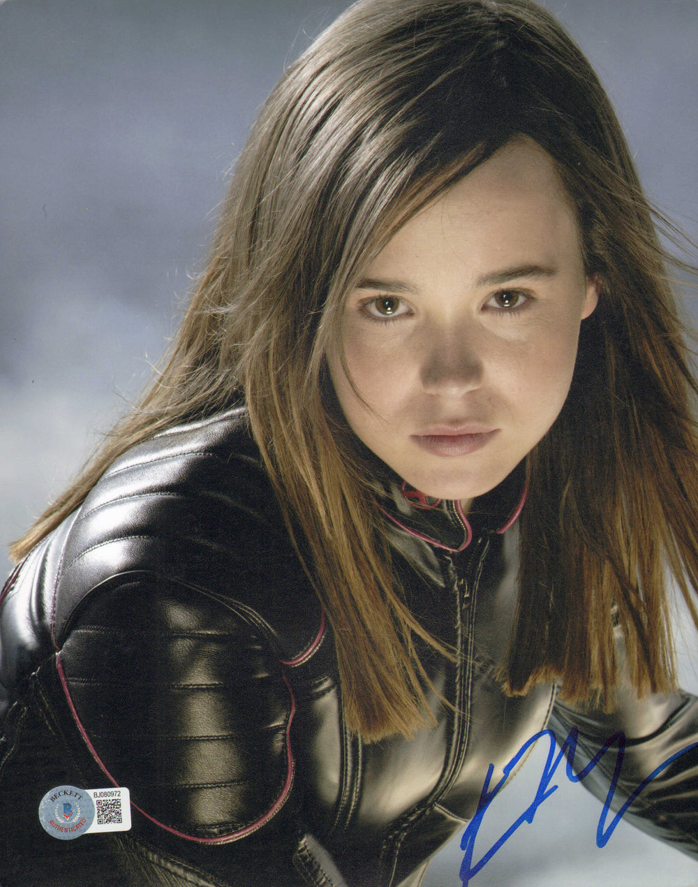 Elliot / Ellen Page as Kitty Pryde in X-Men: Days of Future Past (Beckett) Signed 8x10 Photo