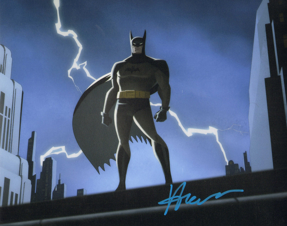 Hamish Linklater as Batman in Batman: Caped Crusader Signed 8x10 Photo