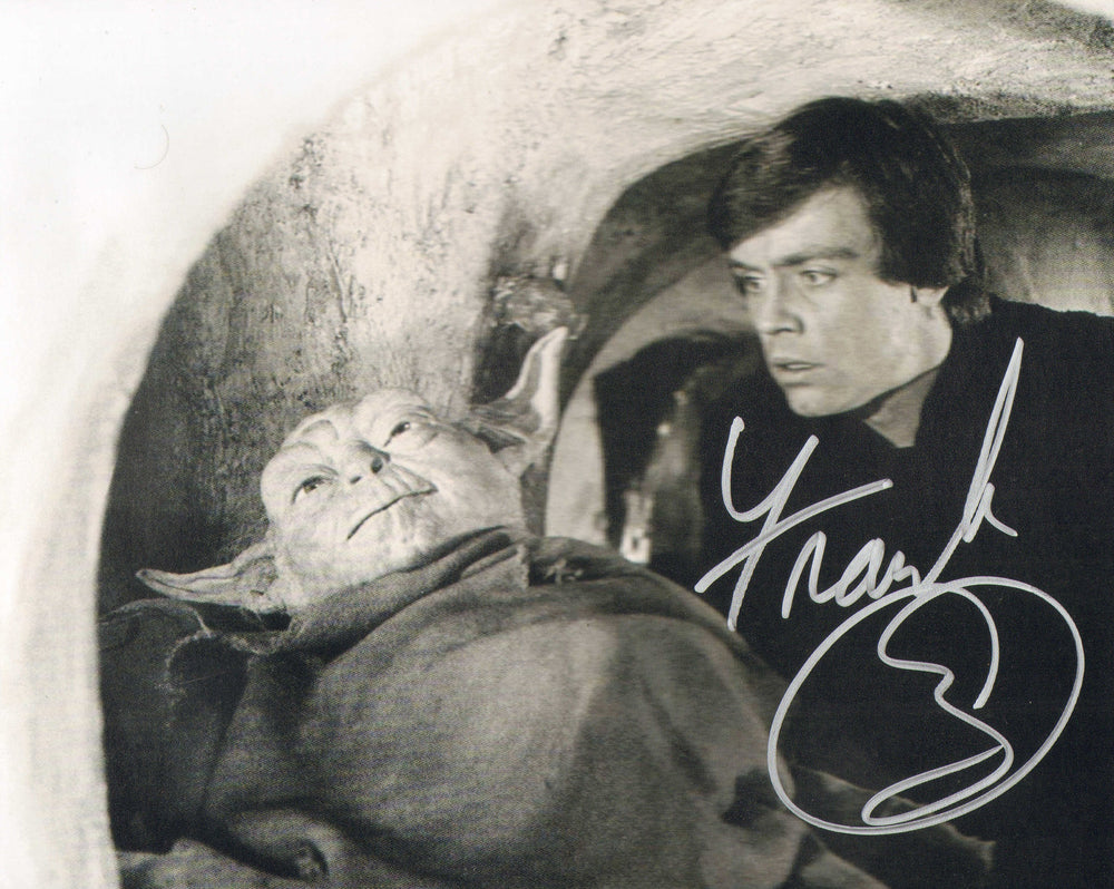Frank Oz as Yoda in Star Wars: Return of the Jedi (K9) Signed 8x10 Photo