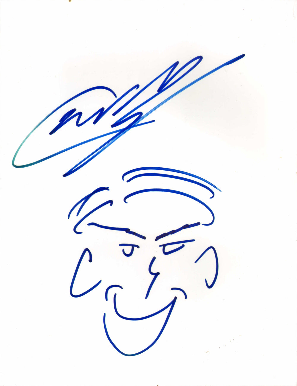 Cameron Monaghan from Star Wars, Shameless, & Gotham Signed 8.5x11 Art Drawing