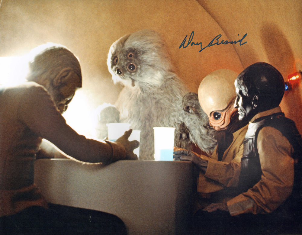 Doug Beswick ILM Visual Effects Artist of Star Wars: A New Hope Signed 11x14 Photo