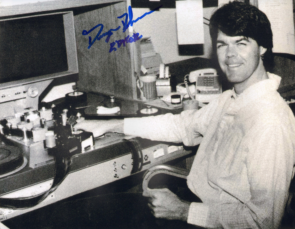 Duwayne Dunham Behind the Scenes of Star Wars Signed 11x14 Photo with 'Editor' Moniker