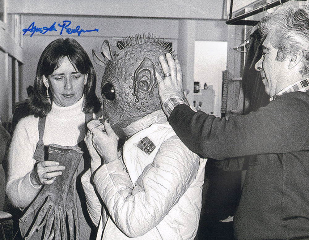 Aggie Guerard Rodgers Costume Designer Behind the Scenes of Star Wars: A New Hope Signed 11x14 Photo