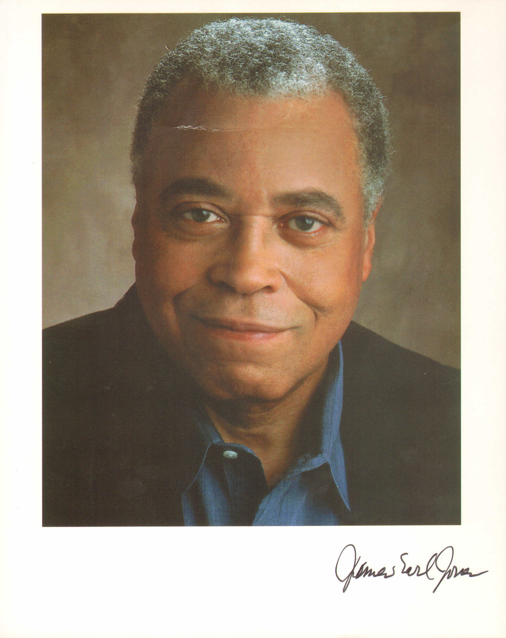 James Earl Jones from Star Wars & The Lion King Signed 8x10 Color Headshot Photo