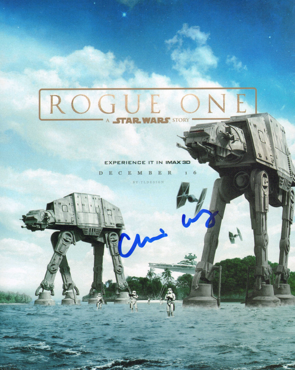 Chris Weitz Writer of Rogue One: A Star Wars Story Signed 8x10 Photo