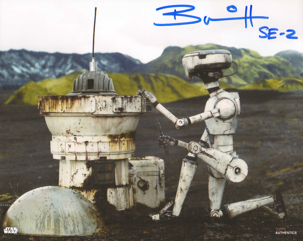Brian Herring as SE-2 in Rogue One: A Star Wars Story Signed 8x10 Photo with Character Name
