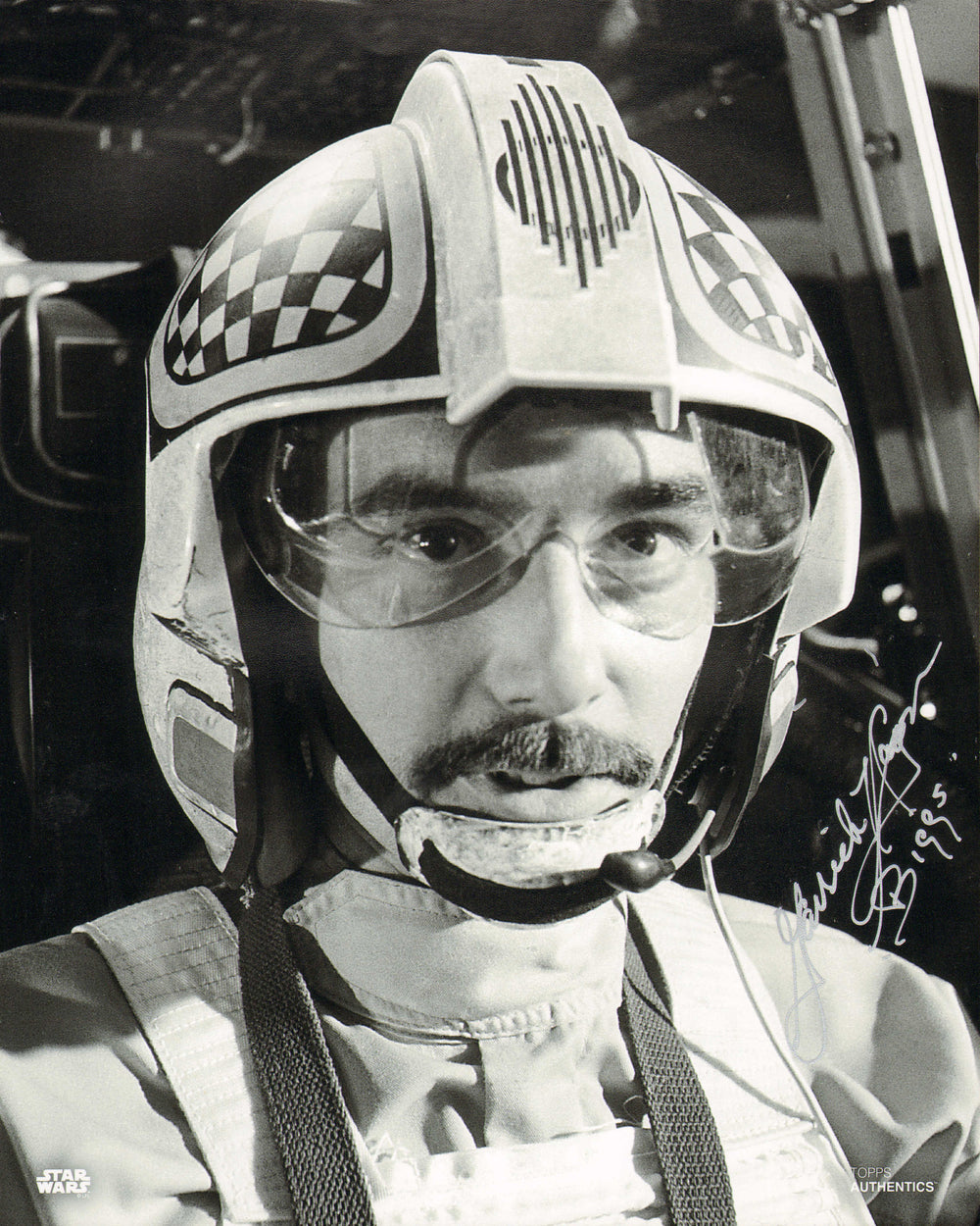 Garrick Hagon as Biggs Darklighter in Star Wars: A New Hope Signed 8x10 Photo with Character Name