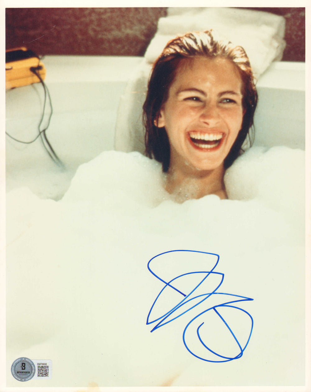 Julia Roberts as Vivian Ward in Pretty Woman (Beckett) Signed 8x10 Photo
