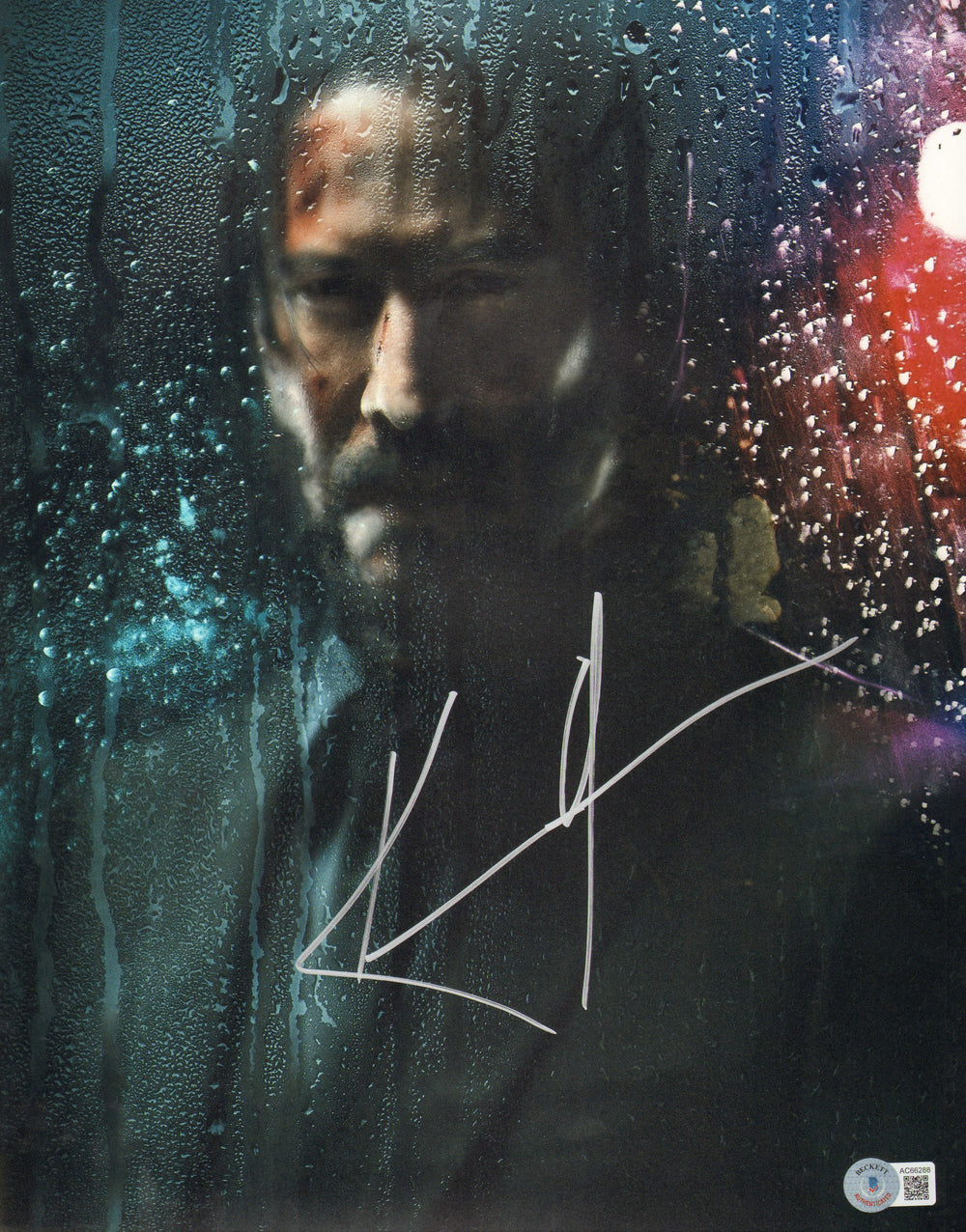 Keanu Reeves as John Wick in John Wick: Chapter 4 (Beckett) Signed 11x14 Photo