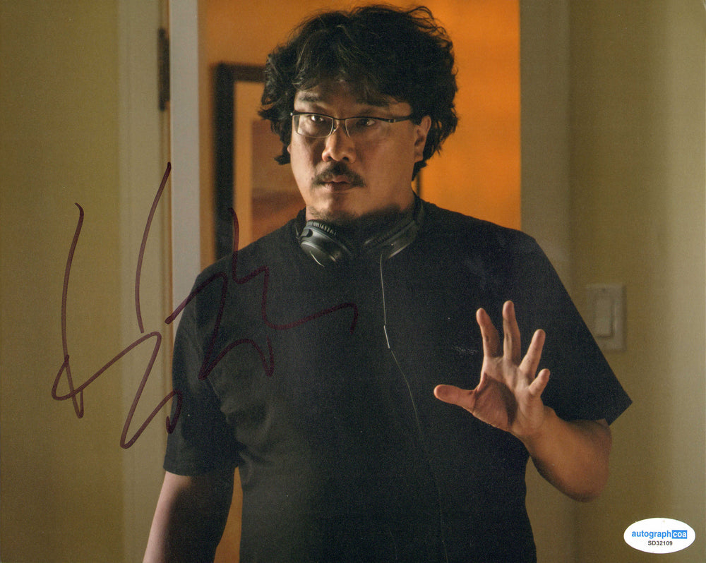 Bong Joon Ho Director Behind the Scenes of Okja Signed 8x10 Photo