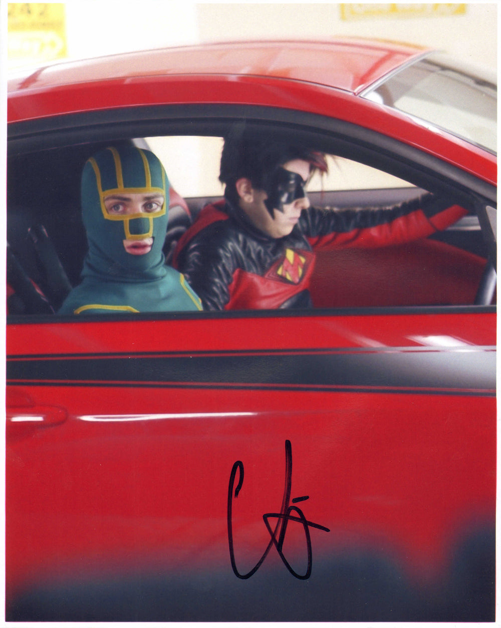 Christopher Mintz-Plasse as Red Mist in Kick-Ass Signed 8x10 Photo