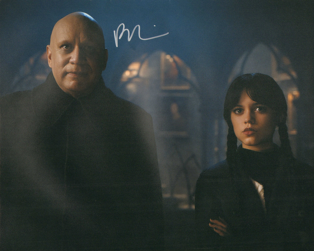 Fred Armisen as Uncle Fester in Wednesday Signed 8x10 Photo
