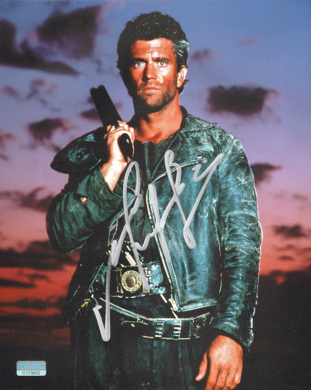 Mel Gibson as Mad Max Rockatansky in Mad Max 3: Beyond Thunderdome (Celebrity Authentics) Signed 8x10 Photo