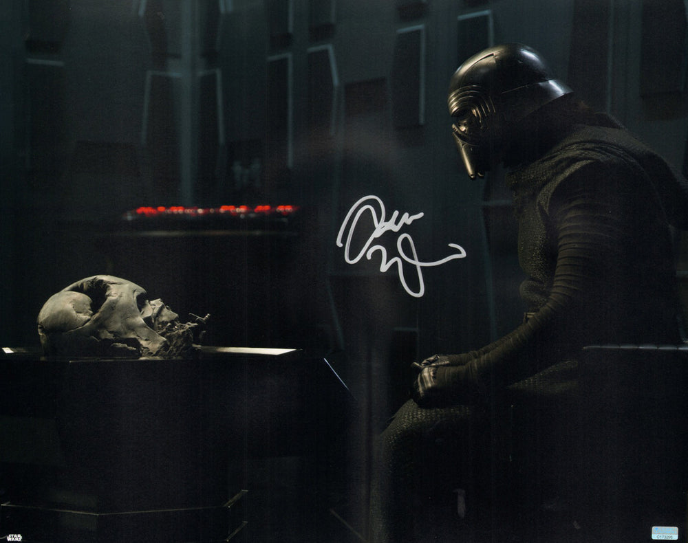 Adam Driver as Kylo Ren in Star Wars: The Force Awakens (Celebrity Authentics) Signed 16x20 Photo