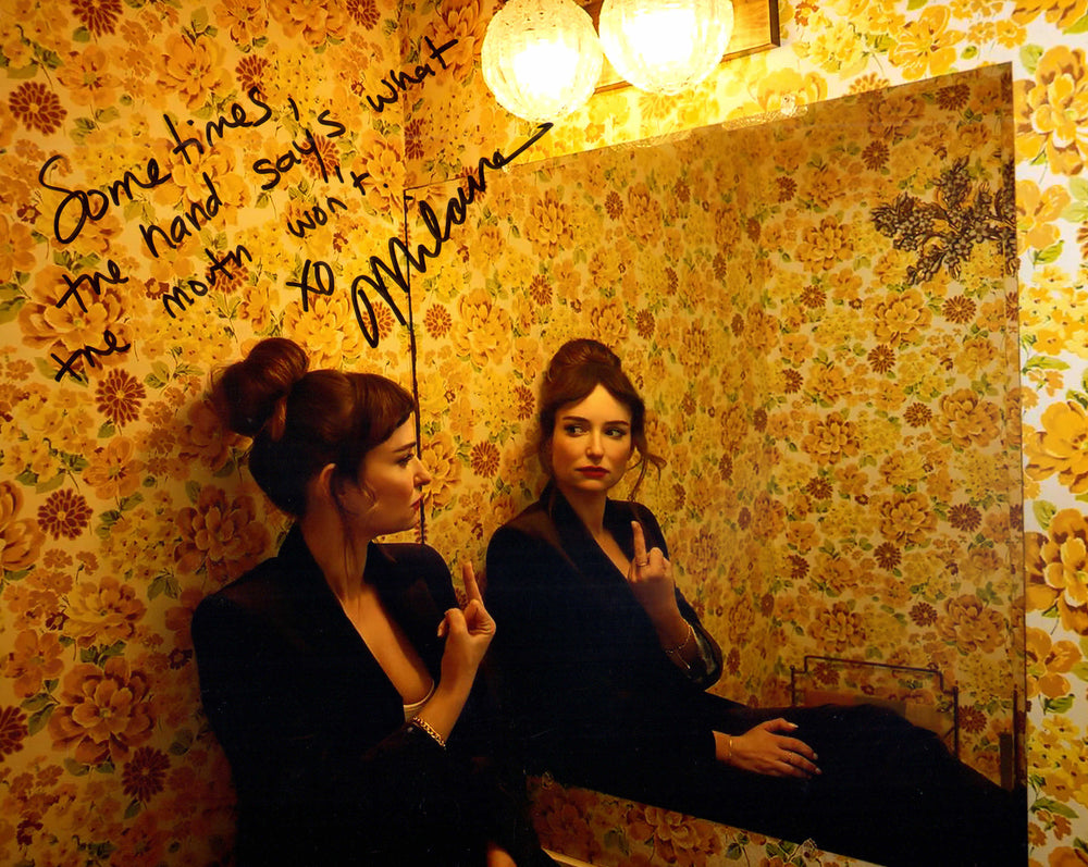 Milana Vayntrub from AT&T Commercials Signed 8x10 Photo