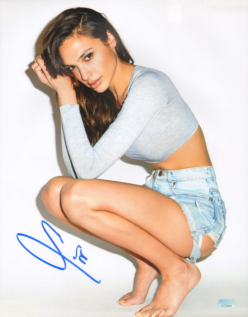 Gal Gadot from Wonder Woman & Justice League (Celebrity Authentics) Sexy Signed 11x14 Photo
