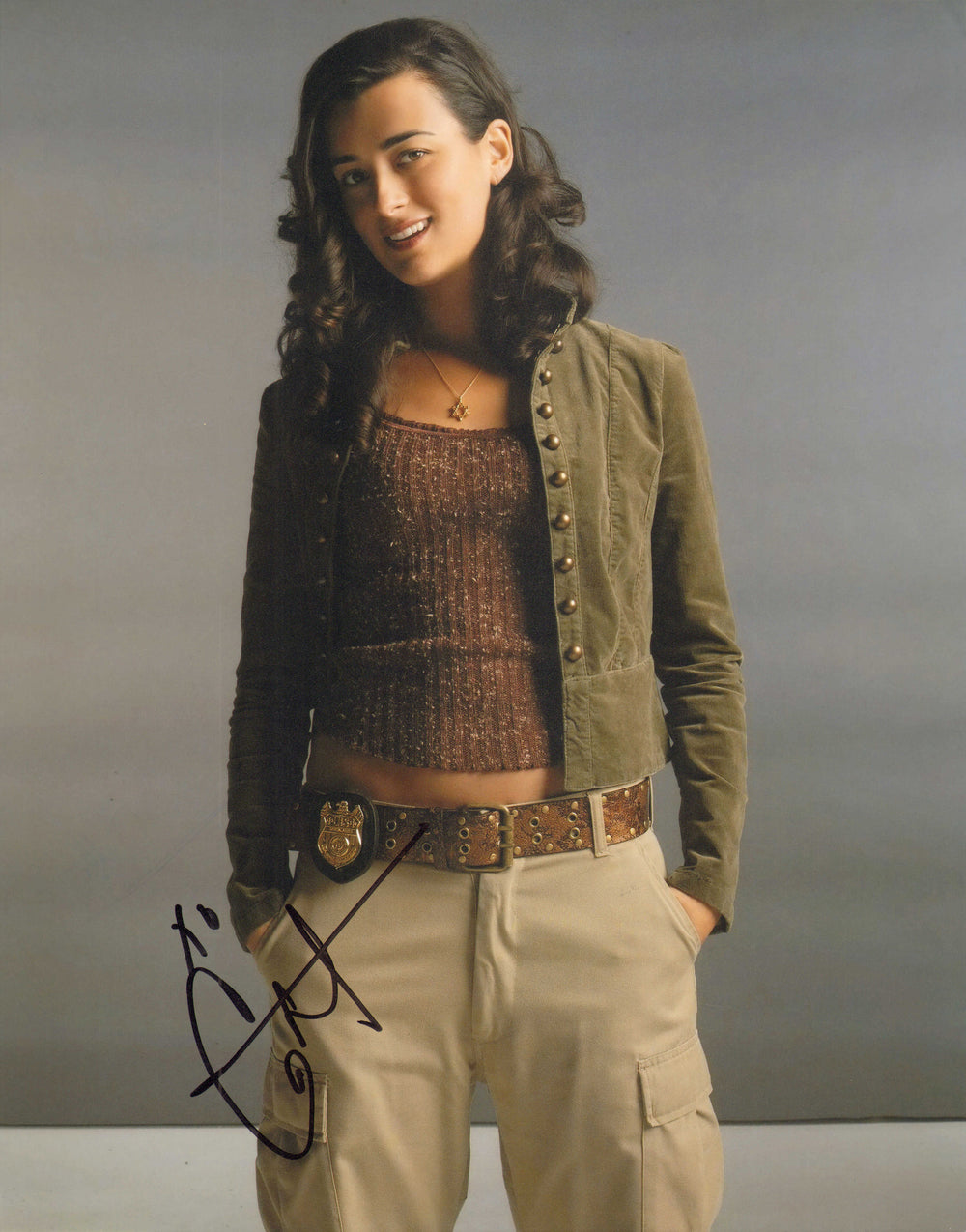 Cote de Pablo as Ziva David in NCIS Signed 11x14 Photo