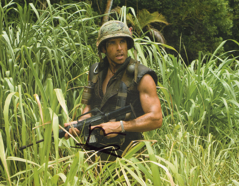 Ben Stiller as Tugg Speedman in Tropic Thunder Signed 11x14 Photo