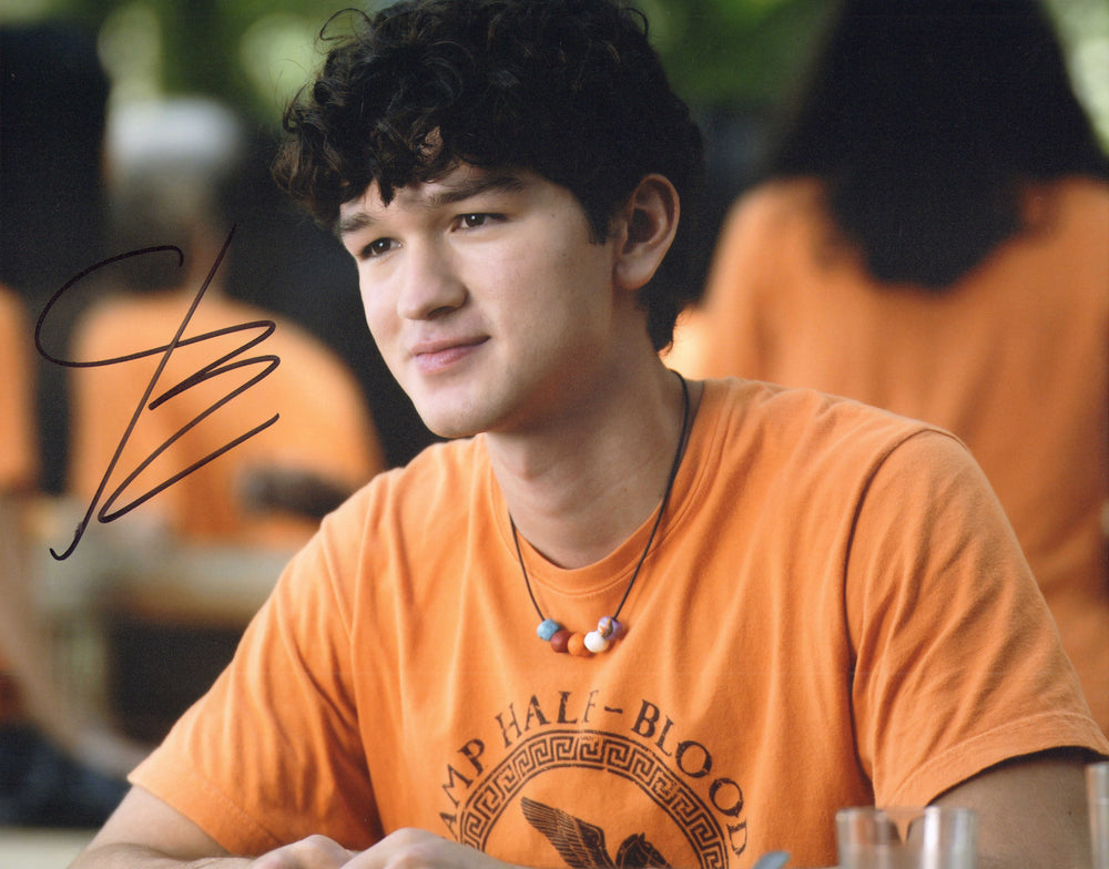 Charlie Bushnell as Luke Castellan in Percy Jackson & the Olympians Signed 11x14 Photo