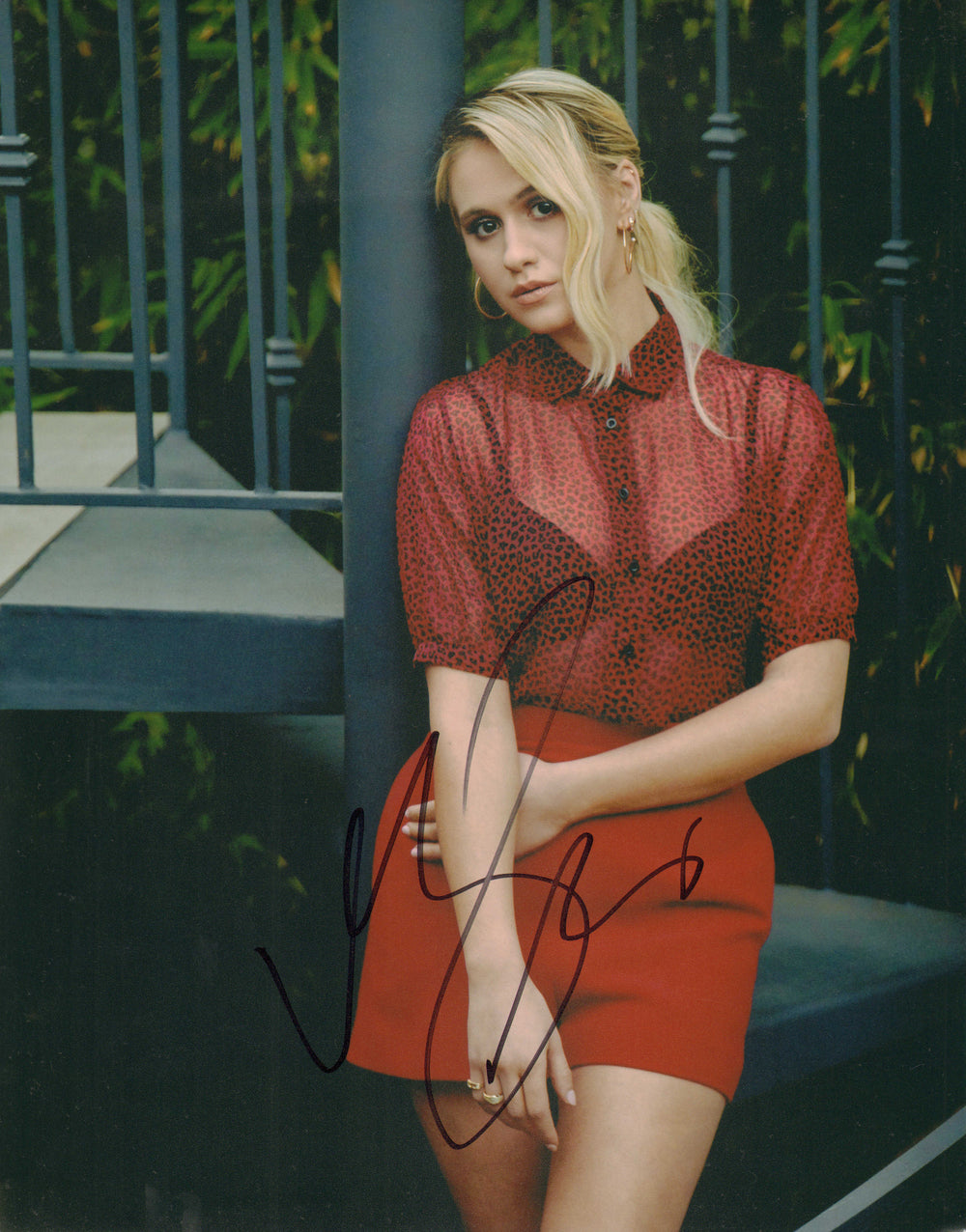 Maria Bakalova from Borat 2, Guardians of the Galaxy Vol. 3, & The Apprentice Signed 11x14 Photo