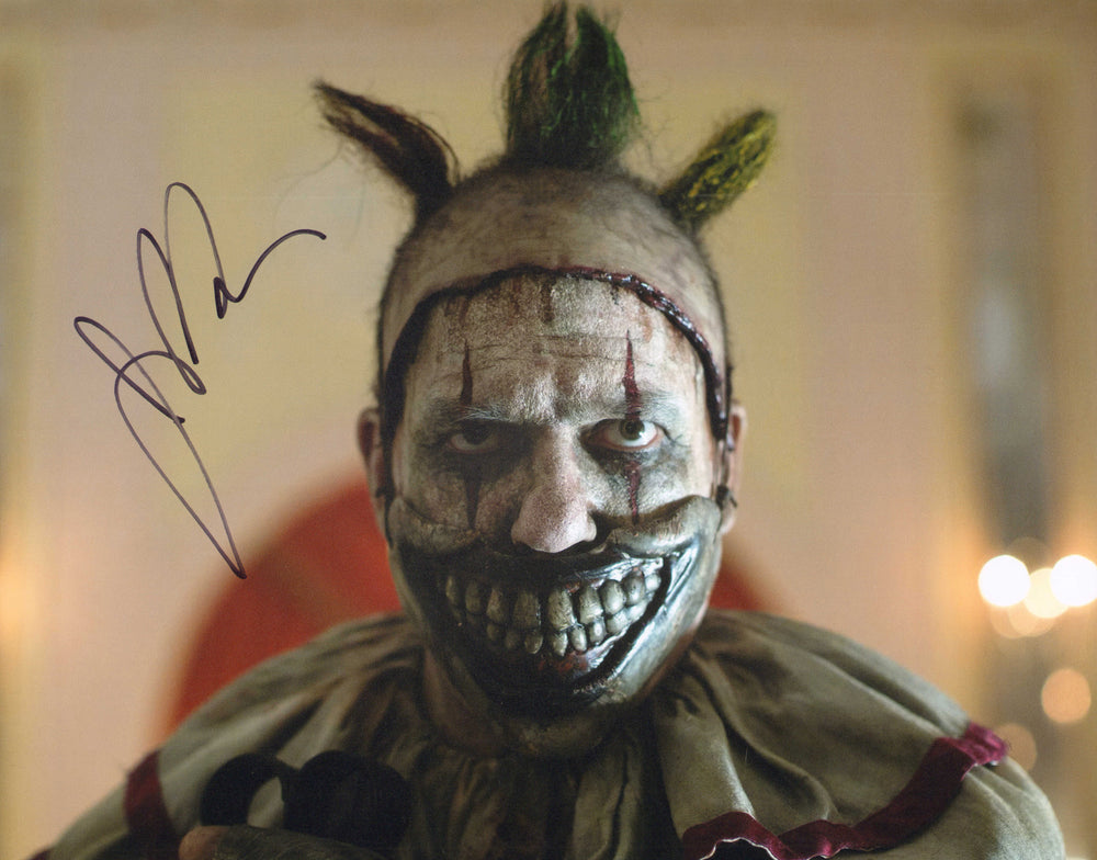 John Carroll Lynch as Twisty the Clown in American Horror Story Signed 11x14 Photo