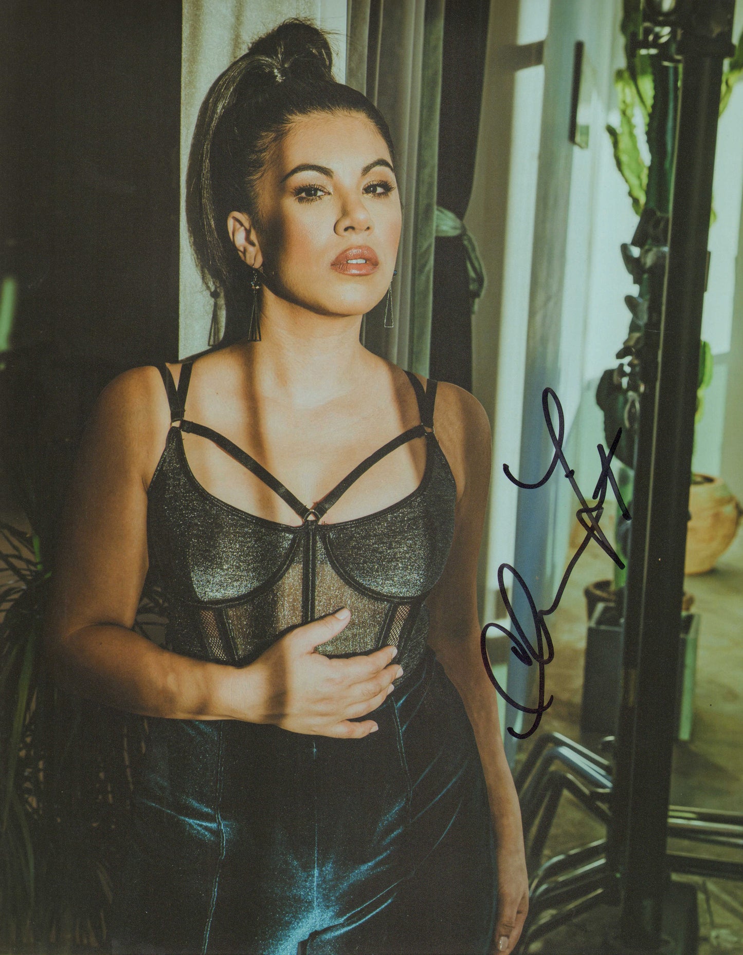 
                  
                    Chrissie Fit from Pitch Perfect 3, Teen Beach 2, & All My Life Signed 11x14 Photo
                  
                