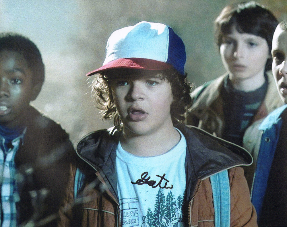 Gaten Matarazzo as Dustin Henderson in Stranger Things Signed 8x10 Photo
