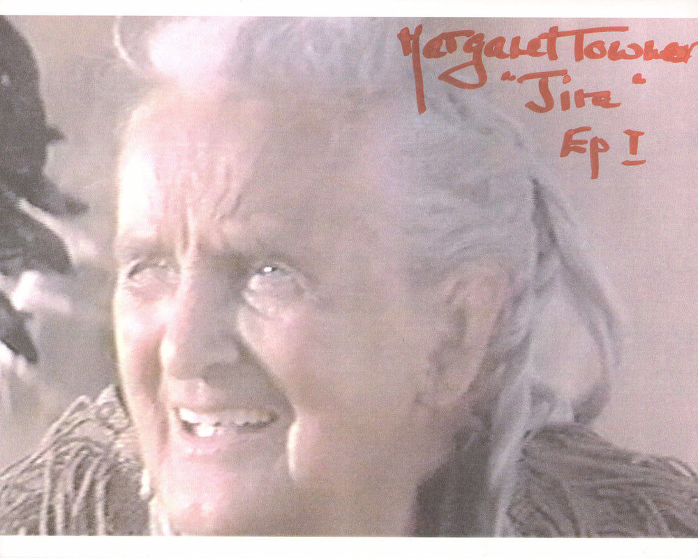 Margaret Towner as Jira from Star Wars Episode I: The Phantom Menace Signed 8x10 Photo with Character Name