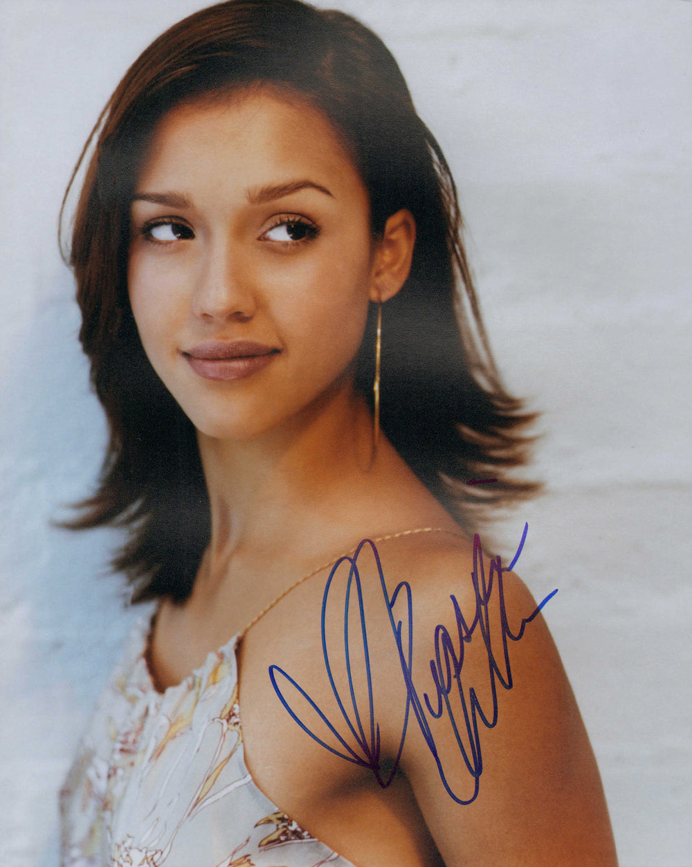 Jessica Alba from Fantastic Four & Sin City Signed 8x10 Photo