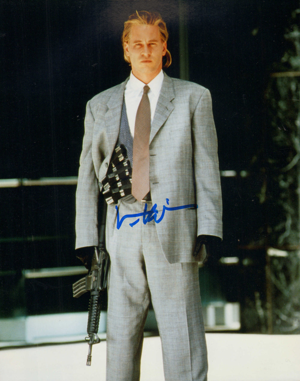 Val Kilmer as Chris Shiherlis in Michael Mann's Heat Signed 8x10 Photo