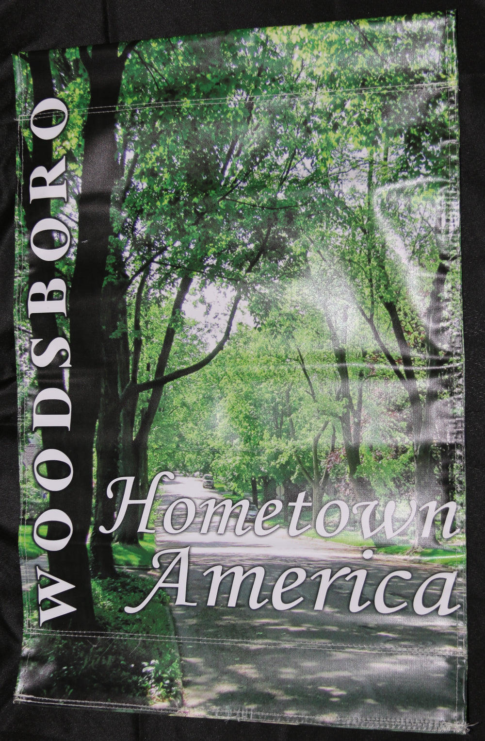 Scream 4 Woodsboro Hometown America Street Banner Movie Prop - 2011