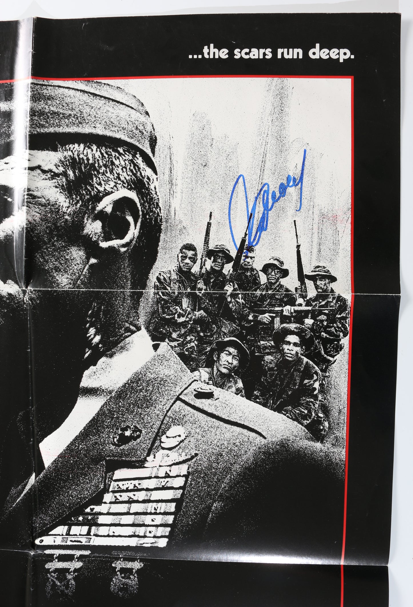 
                  
                    Clint Eastwood as Gunnery Sergeant Tom Highway in Heartbreak Ridge Signed 27x40 Folded Poster
                  
                