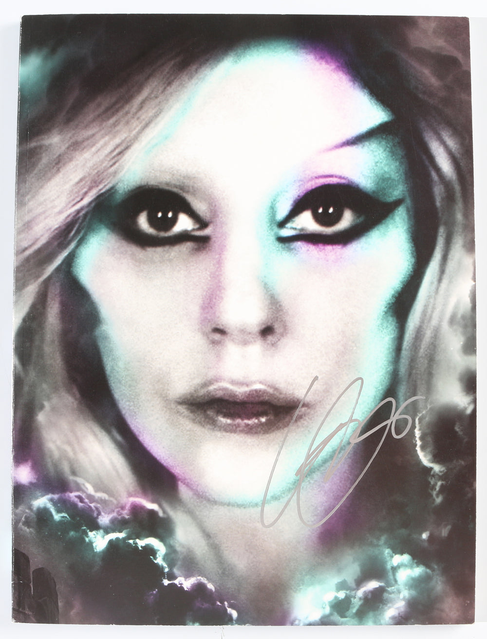Born This Way Tour Lyric Booklet Signed by Lady Gaga