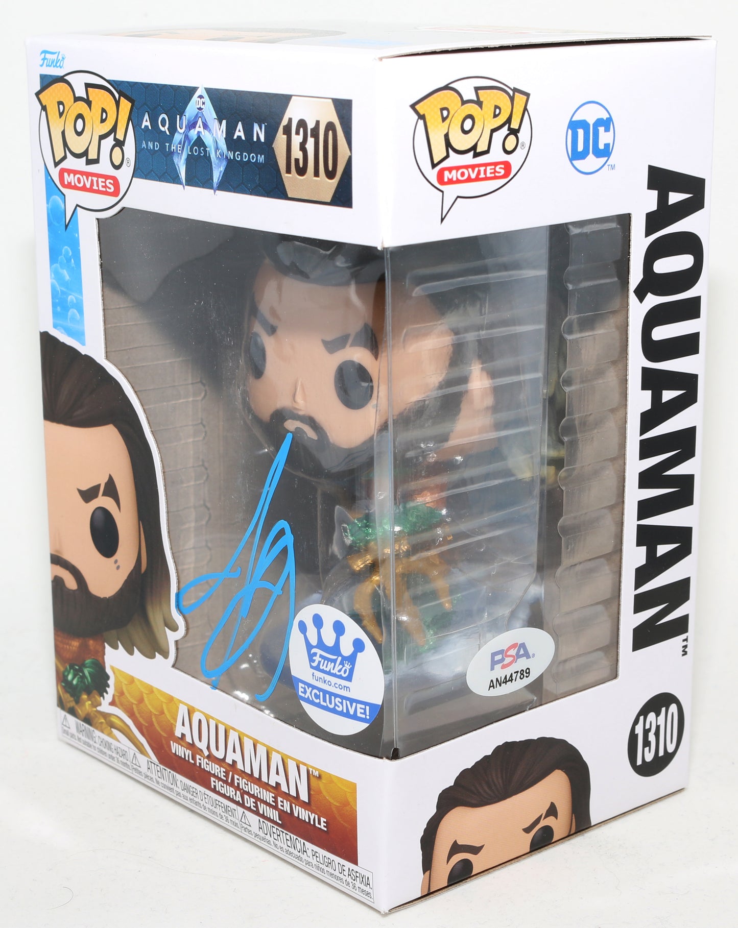 
                  
                    Jason Momoa as Aquaman in Aquaman and the Lost Kingdom (PSA) Signed Funko POP! #1310
                  
                