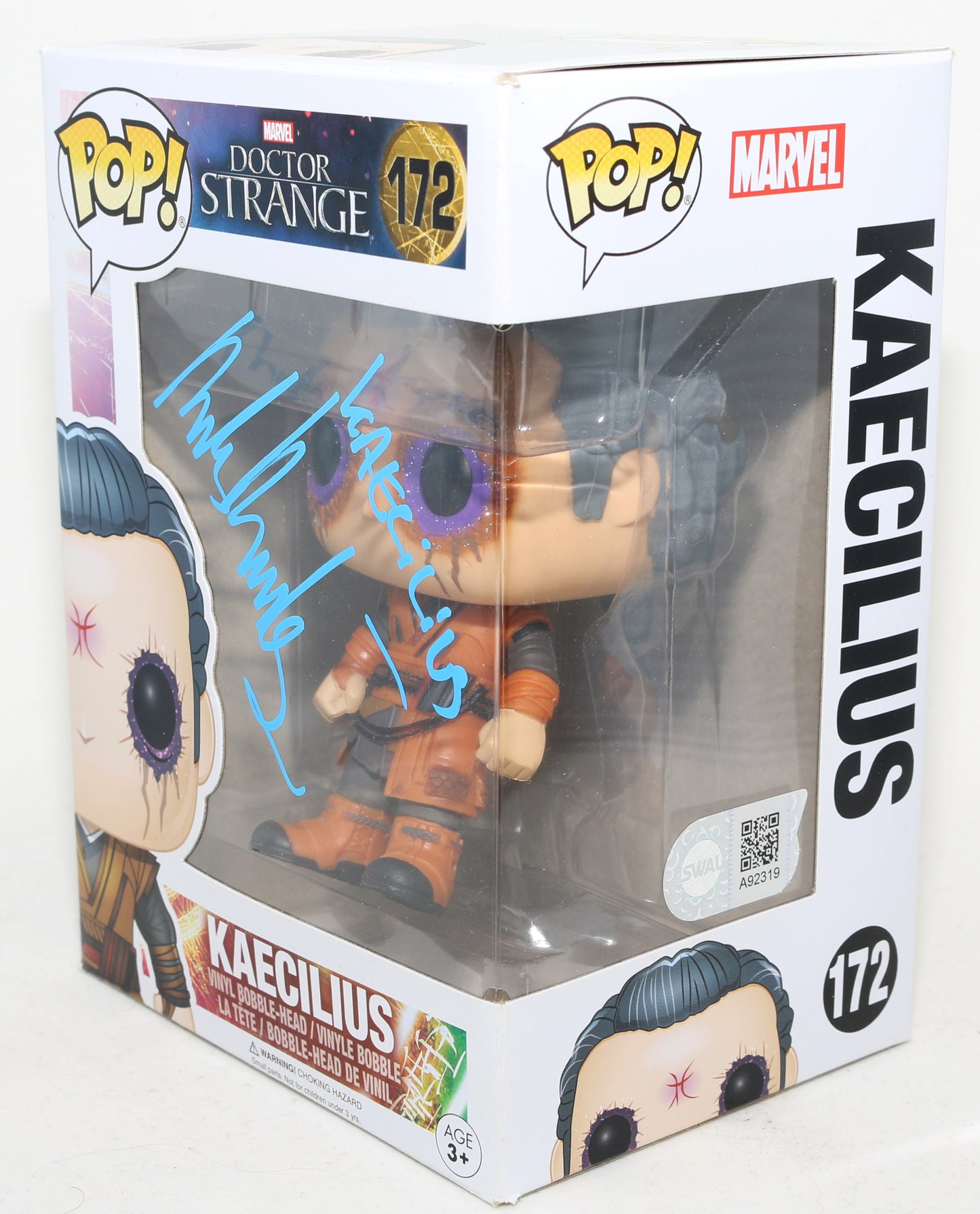 
                  
                    Mads Mikkelsen as Kaecilius in Doctor Strange (SWAU) Signed Funko POP! #172 with Character Name
                  
                
