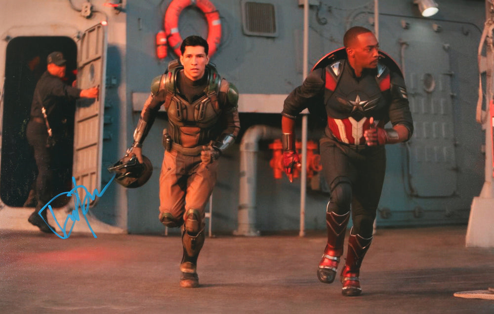 Danny Ramirez as Falcon in Captain America: Brave New World Signed 11x17 Photo