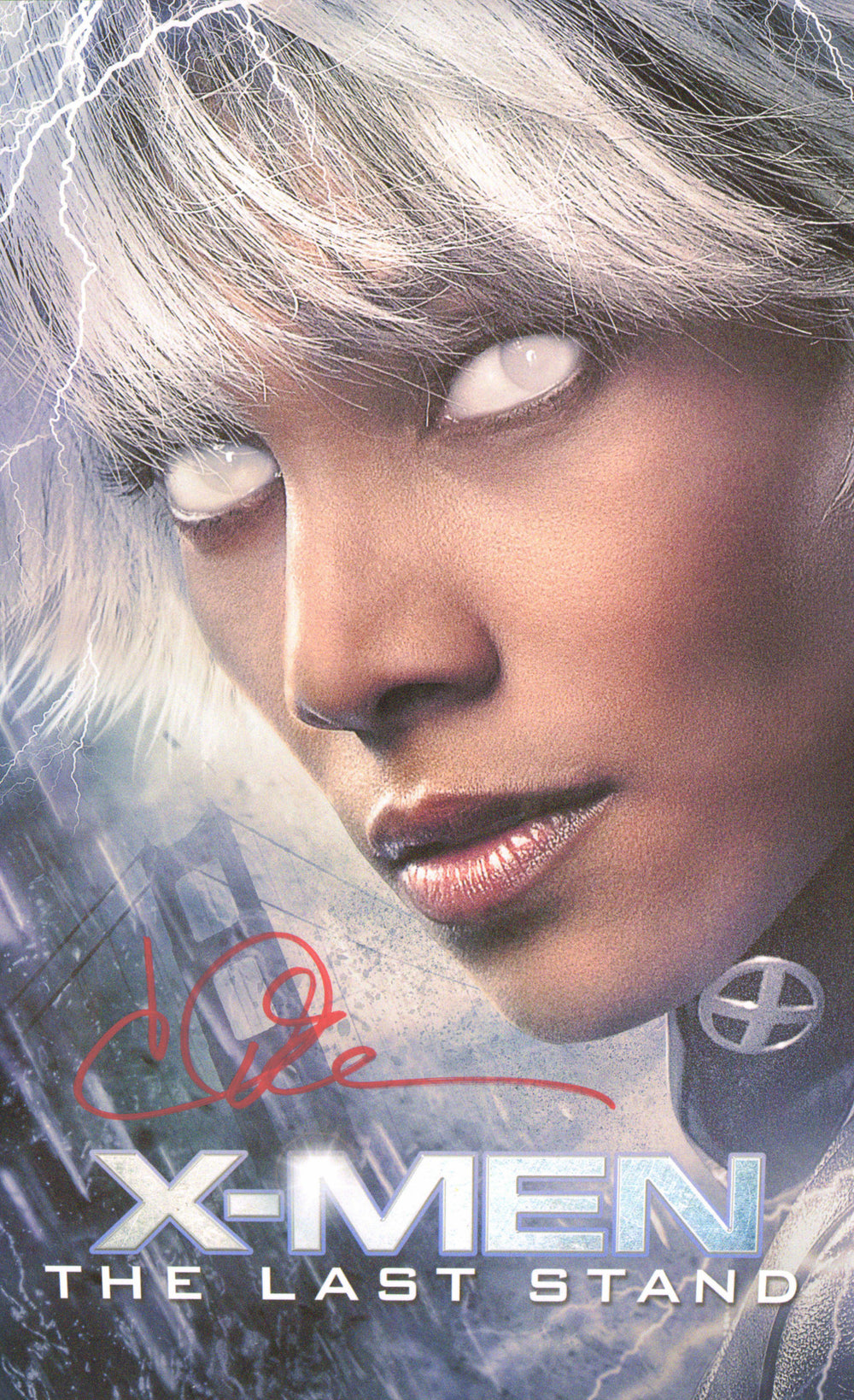 Halle Berry as Storm in X-Men: The Last Stand Signed 11x17 Mini Poster