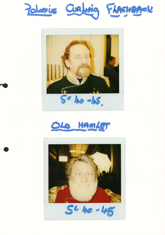 
                  
                    Brian Blessed Signed Flash Gordon 8x10 Photo & Kenneth Branagh Hamlet Production Photos LOT - 1980
                  
                