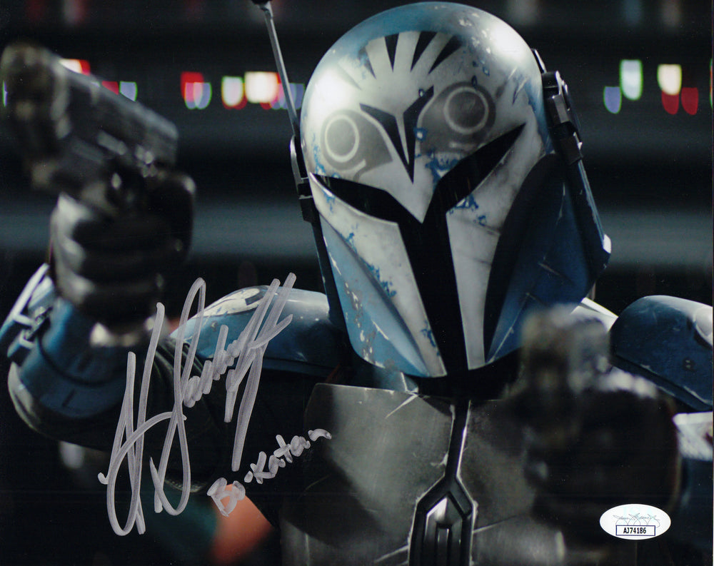 Katee Sackhoff as Bo-Katan in Star Wars: The Mandalorian (JSA) Signed 8x10 Photo