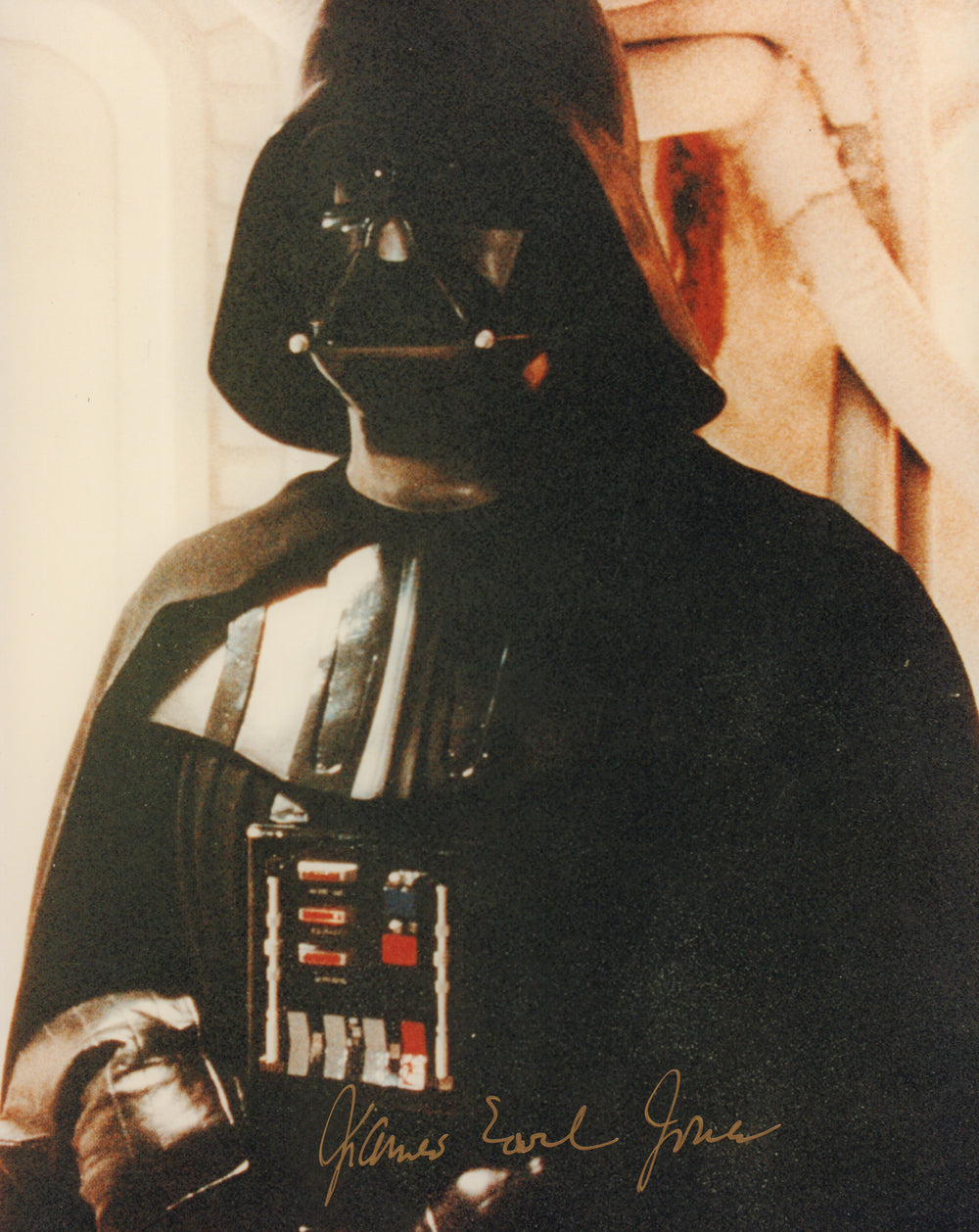 James Earl Jones as Darth Vader in Star Wars: The Empire Strikes Back Vintage Signed 8x10 Photo