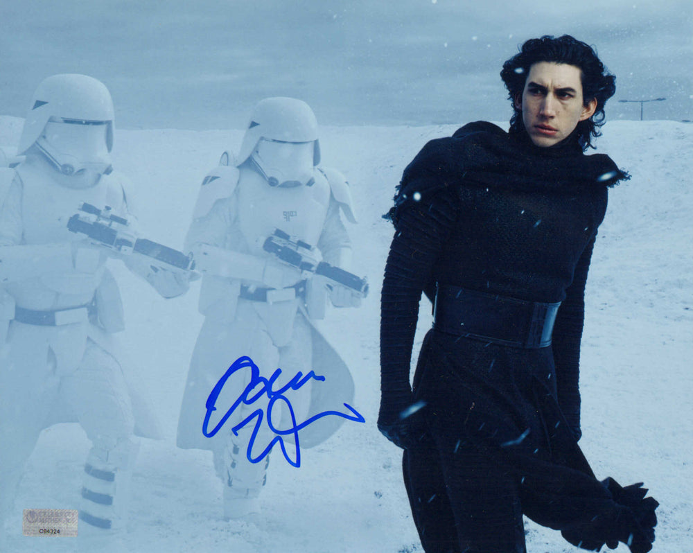 Adam Driver as Kylo Ren in Star Wars: The Force Awakens (Celebrity Authentics) Signed 8x10 Photo